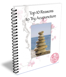 Enter your information for a copy of the Top 10 Reasons to Try Acupuncture!